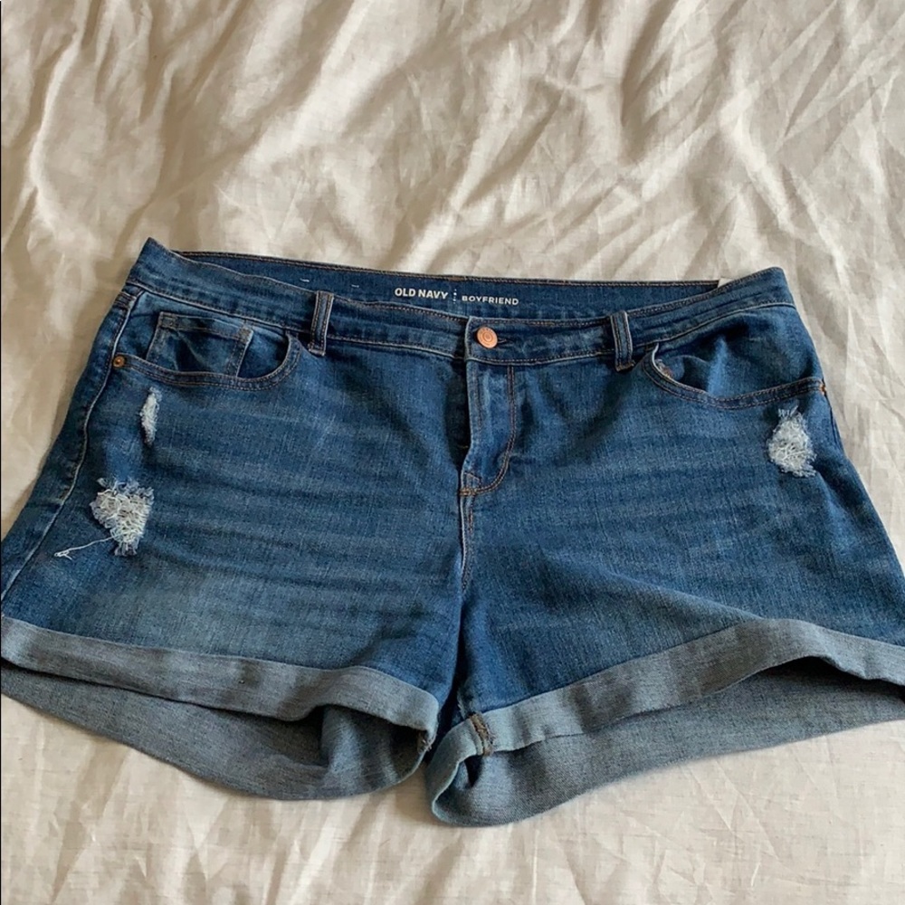 Denim shorts - boyfriend fit